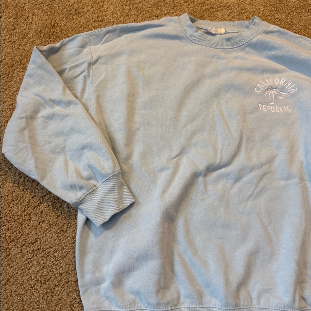 Light Blue California Republic Sweatshirt